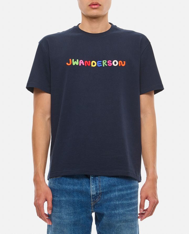 JW Anderson - JW ANDERSON X CLAY LOGO EMBROIDERY UNISEX T-SHIRT_5