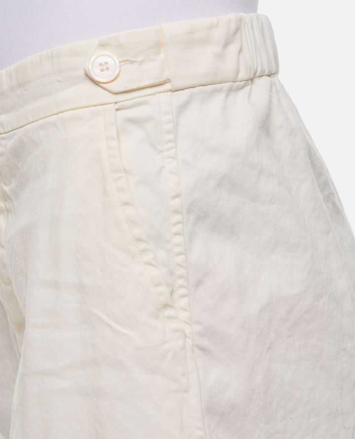 Casey & Casey - PANTALONI JUDE FEMME IN COTONE E LINO_4