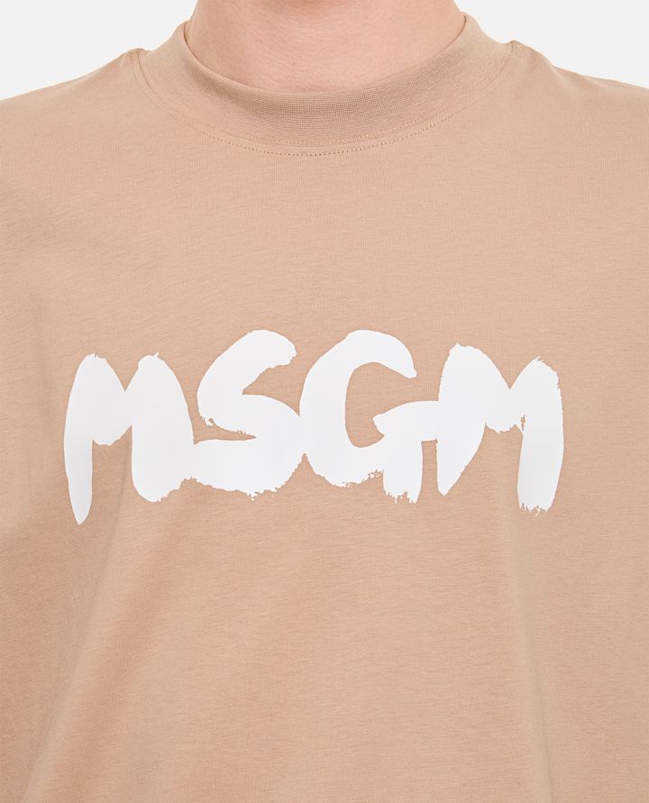 MSGM - T-SHIRT IN COTONE_4