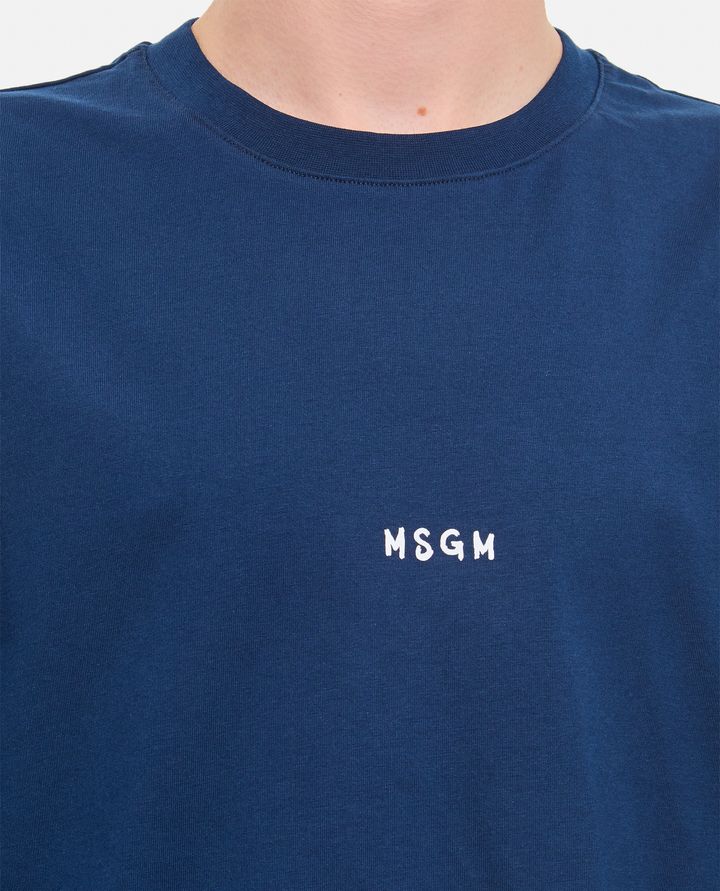 MSGM - T-SHIRT IN COTONE_4