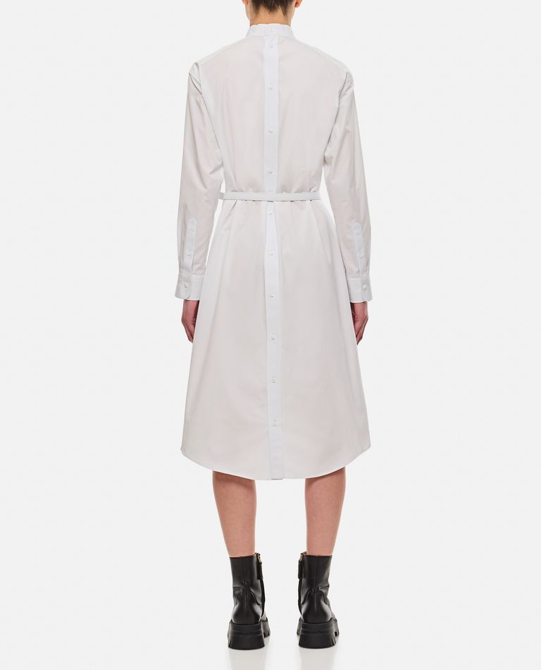 FENDI｜DRESSES (White Poplin Dress (FDD008 ARU3 F1F3H)) POPELINE SHIRT DRESS for Women - Fendi | Biffi