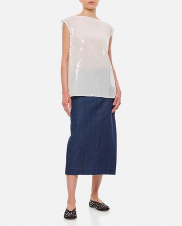 Junya Watanabe - EMBROIDERED SEQUINS TOP