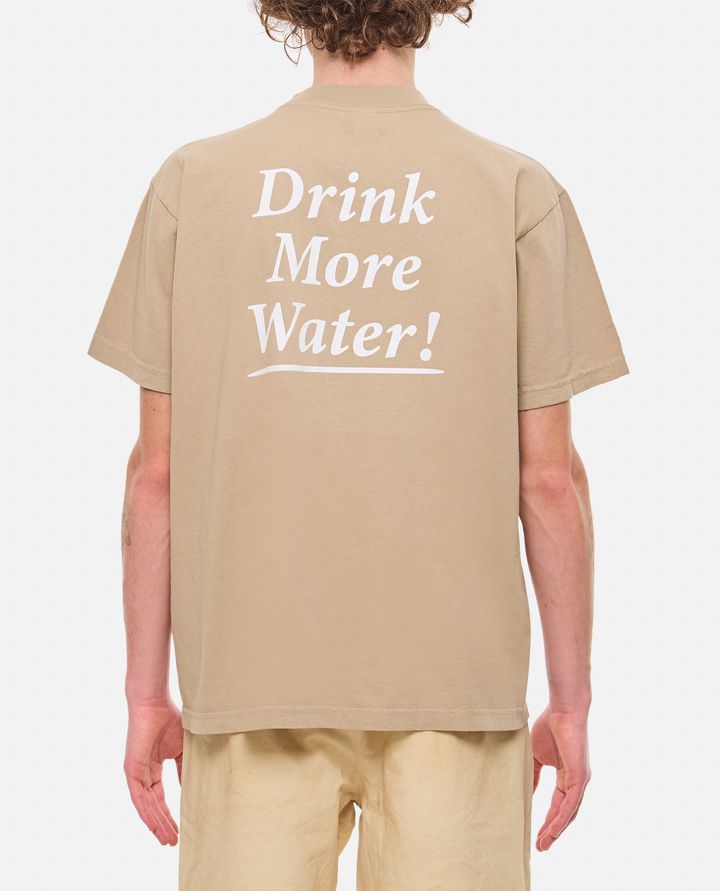 Sporty & Rich - DRINK MORE WATER T-SHIRT_3