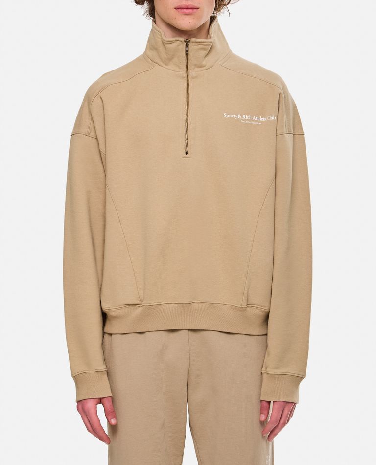 ATHLETIC CLUB QUARTER ZIP SWEATSHIRT for Men - Sporty & Rich