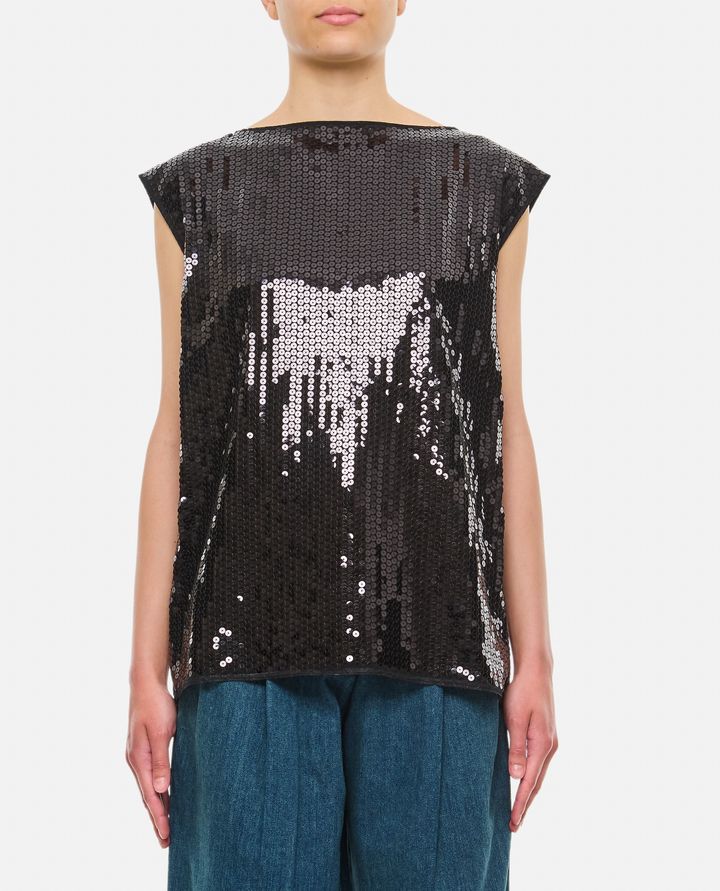 Junya Watanabe - EMBROIDERED SEQUINS TOP_1