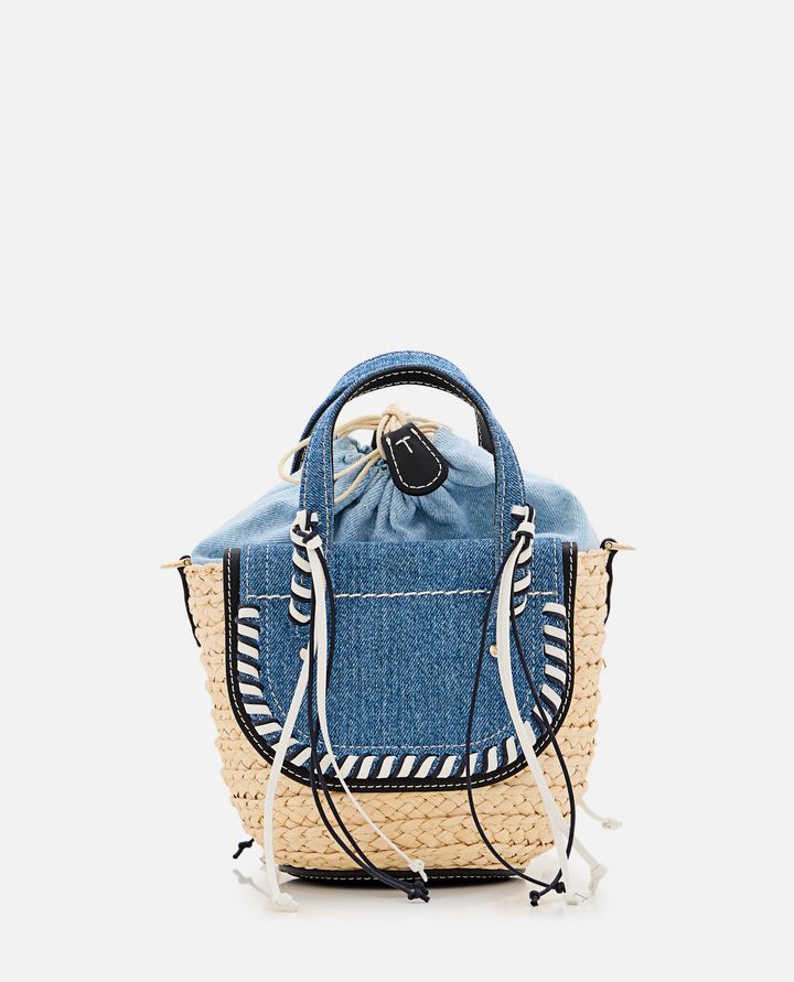 Cuba Lab - HABANERA STRAW DENIM HANDBAG_4