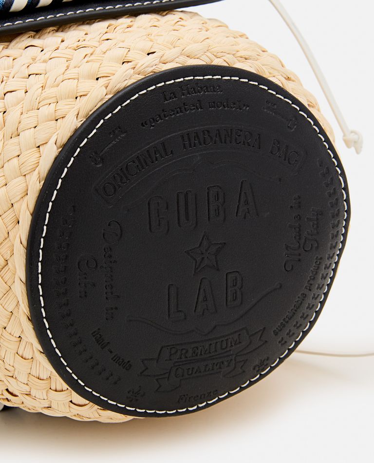 HABANERA STRAW DENIM HANDBAG for Women - Cuba Lab sale | Biffi
