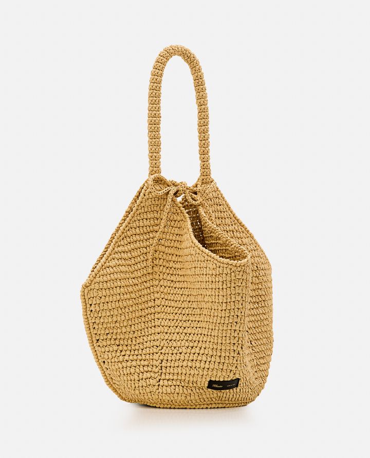 Khaite - MEDIUM RAFFIA LOTUS SHOULDER BAG_2