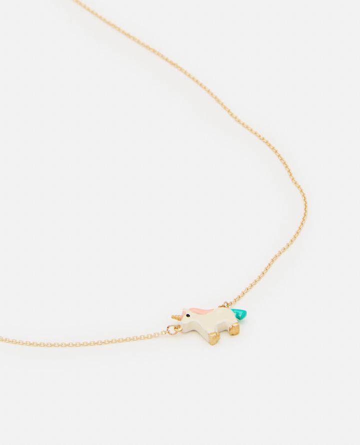 Aliita - 9K GOLD UNICORNIO ENAMEL NECKLACE_2