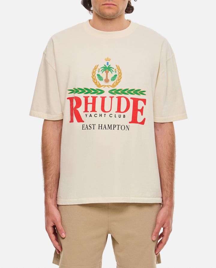 Rhude - EAST HAMPTON CREST TEE_1