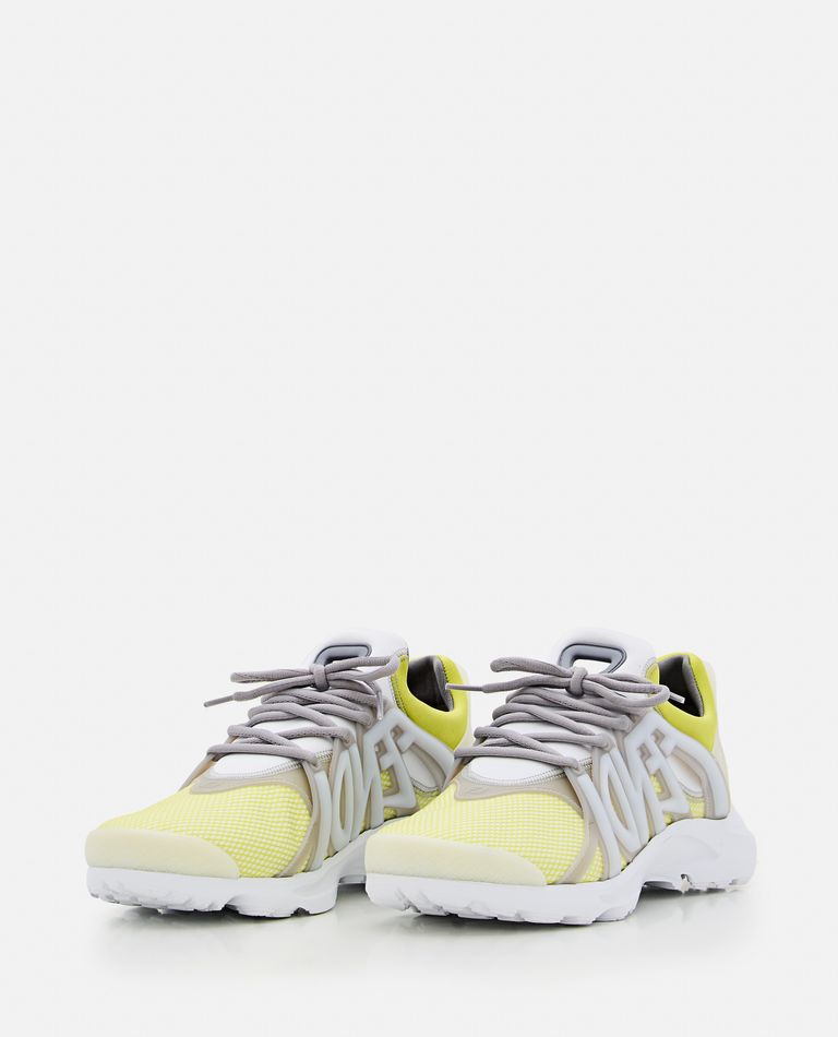 Shop Fendi Sneakers  Tag In Yellow