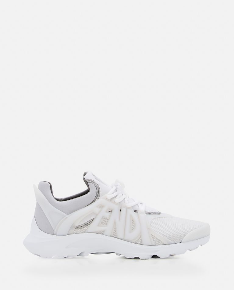Shop Fendi Sneakers  Tag In White