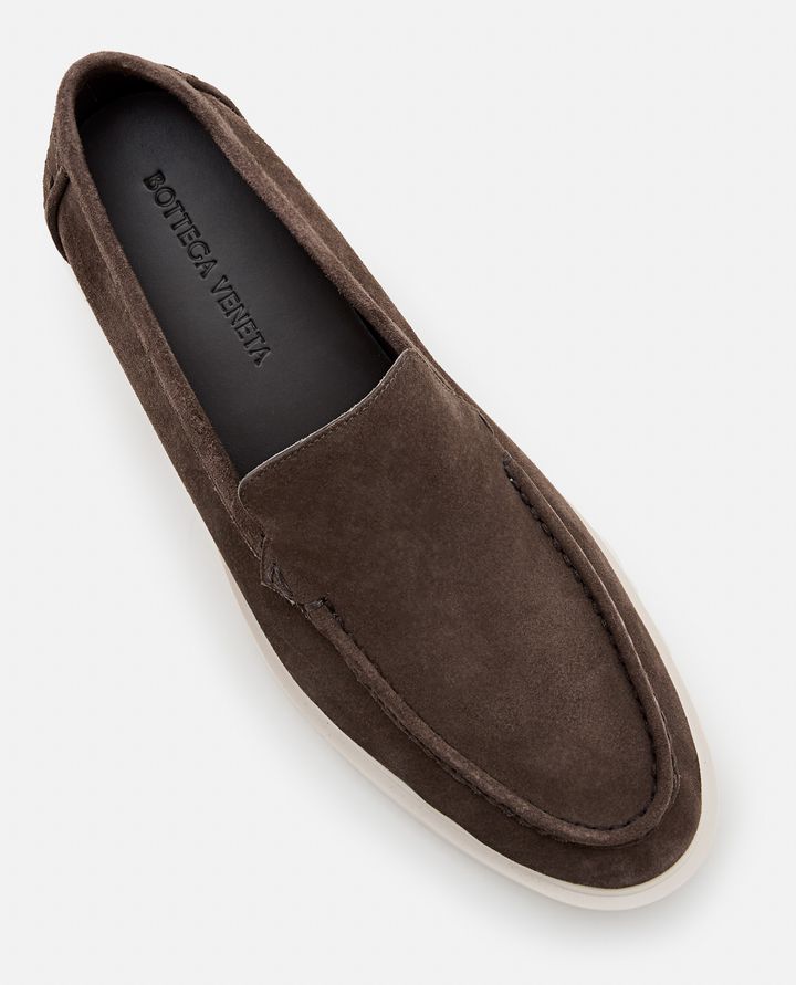 Bottega Veneta - ASTAIRE SUEDE LOAFERS_5