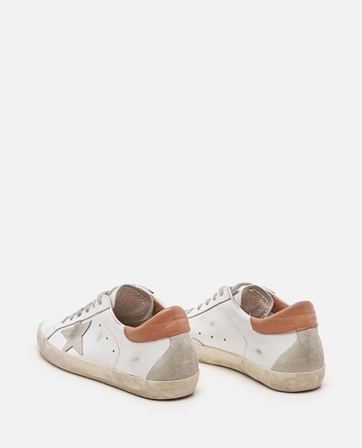 Golden Goose - SUPER STAR LEATHER SNEAKERS_5