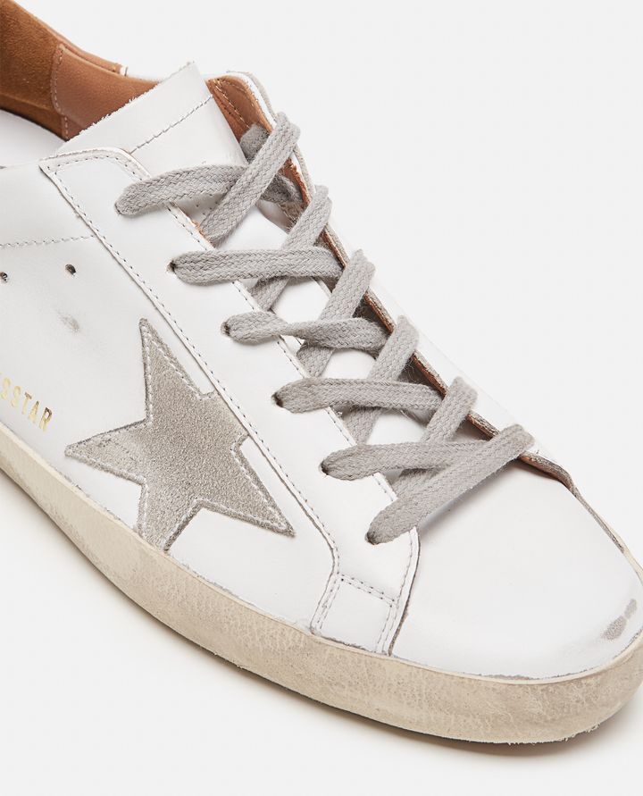 Golden Goose - SUPER STAR LEATHER SNEAKERS_6