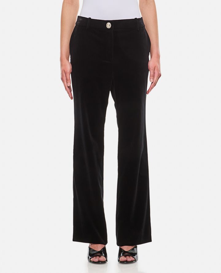 Rabanne - STRAIGHT VELVET PANTS_1