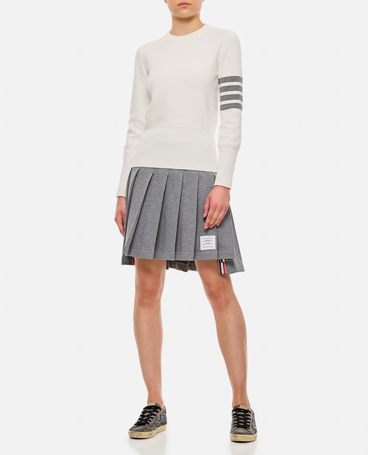 Thom Browne - MILANO STITCH CLASSIC CREW NECK PULLOVER_2