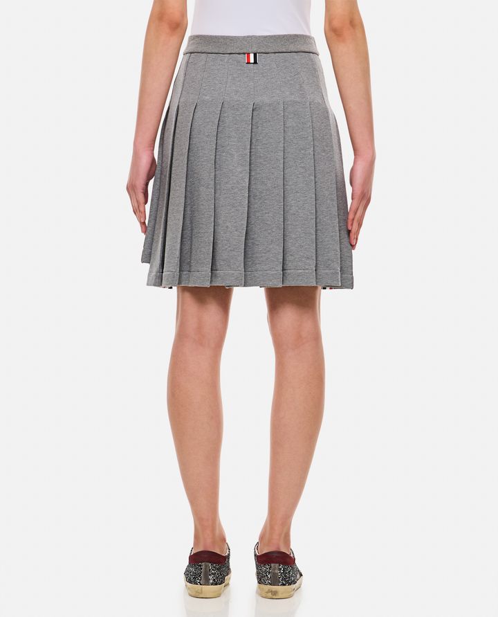 Thom Browne - MINI COTTON PLEATED SKIRT_3