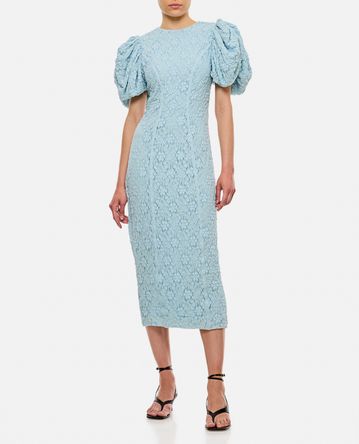 Rotate Birger Christensen - LACE MIDI FITTED DRESS