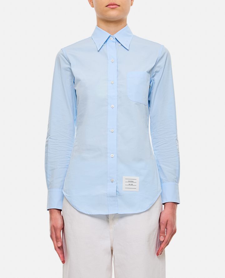 Thom Browne - CLASSIC POINT COLLAR SHIRT_1