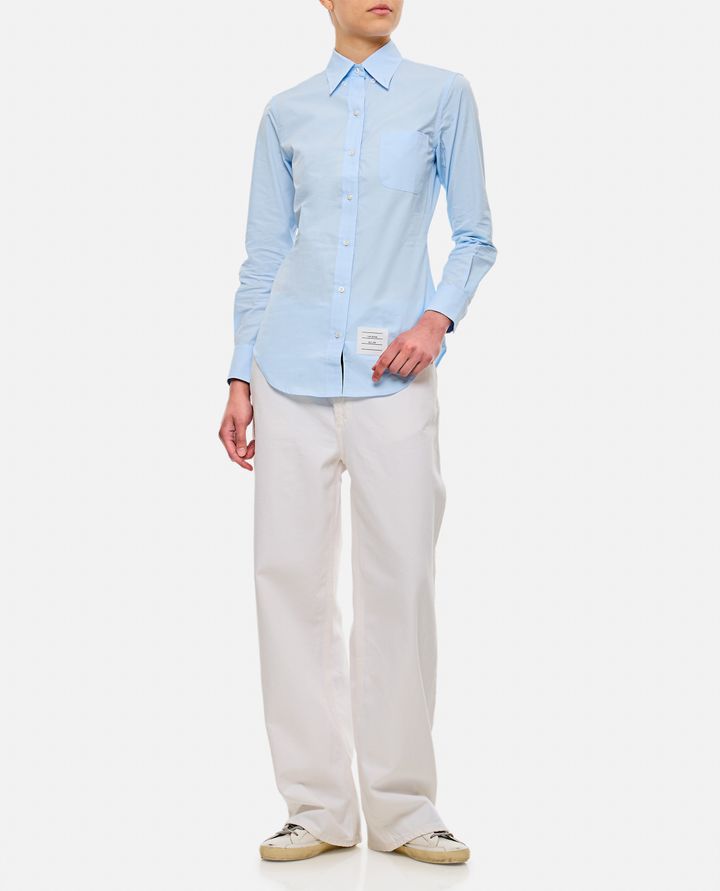 Thom Browne - CLASSIC POINT COLLAR SHIRT_2