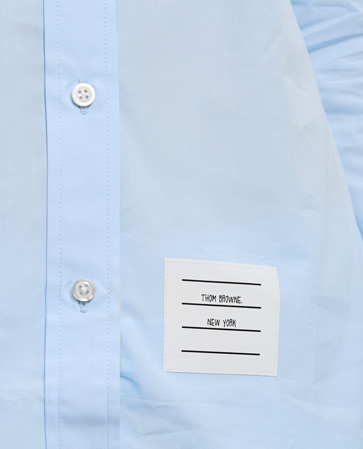 Thom Browne - CLASSIC POINT COLLAR SHIRT_4