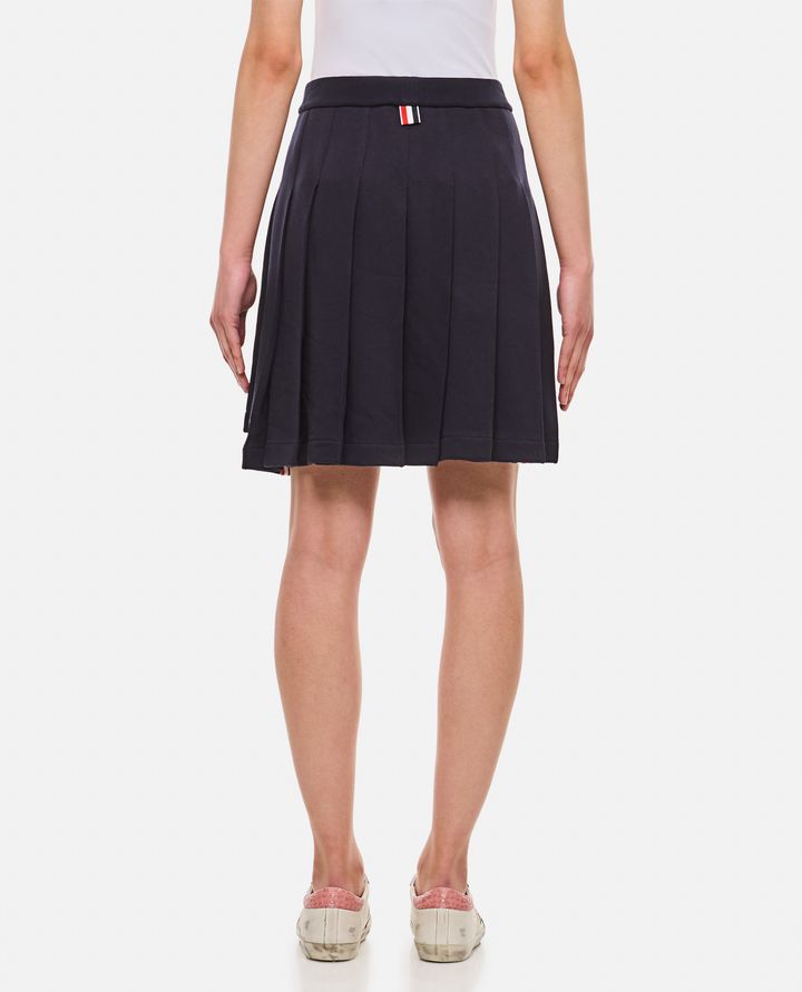 Thom Browne - MINI COTTON PLEATED SKIRT_3