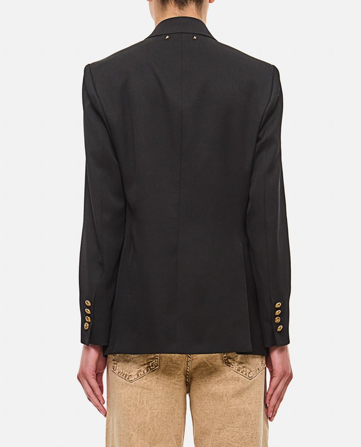 Golden Goose - DOUBLE BREASTED BLAZER WITH GOLD BOTTONS_6