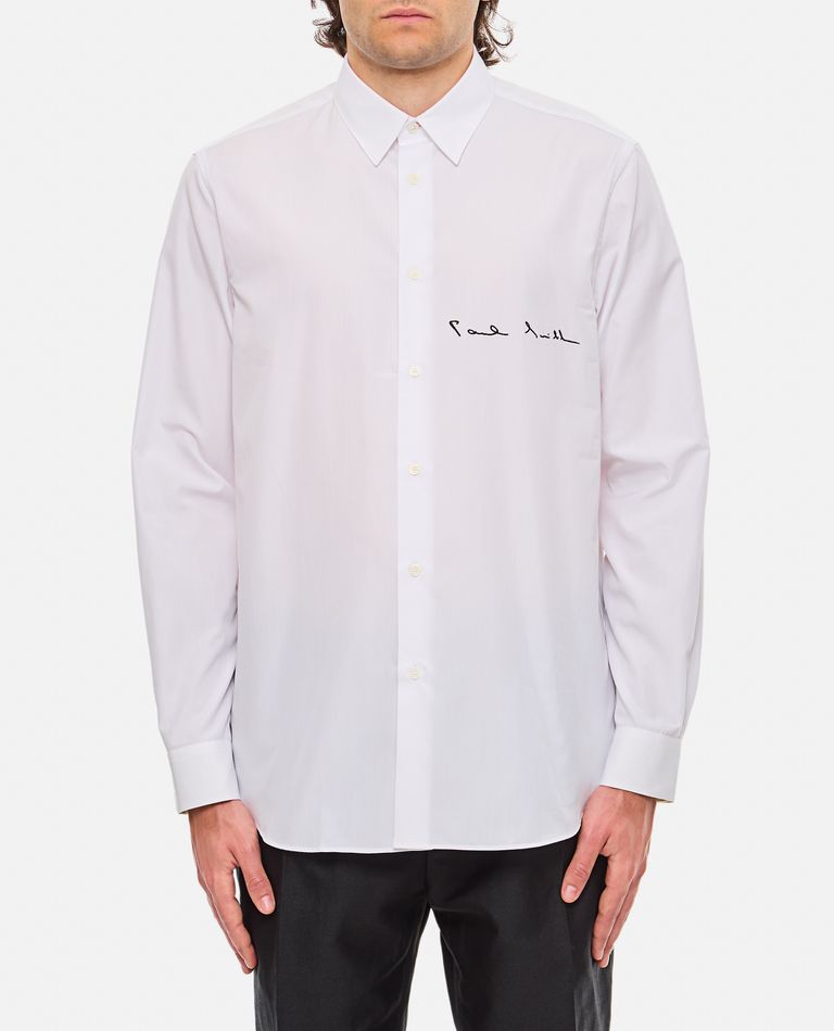 Paul Smith S/c Regular Fit Shirt In White