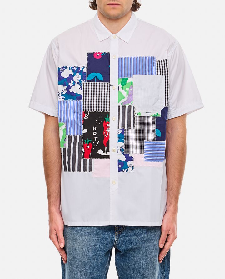 Junya Watanabe - SHORT SLEEVE PATCH T-SHIRT_1