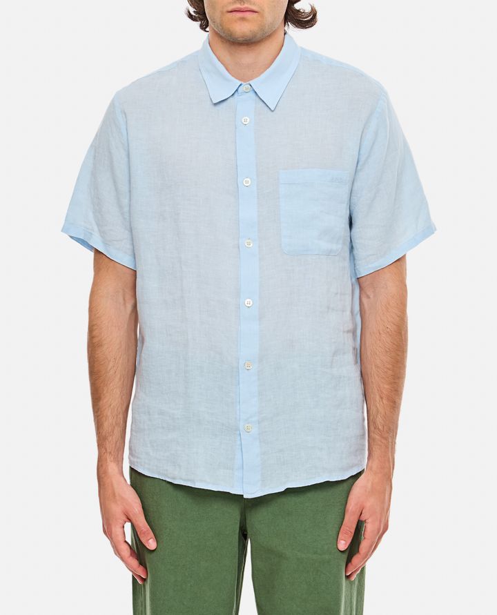 A.P.C. - BELLINI LOGO LINEN SHIRT_1