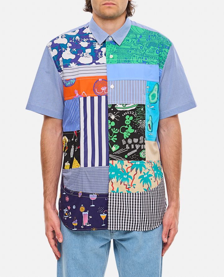 Junya Watanabe - SHORT SLEEVE PATCH T-SHIRT_1