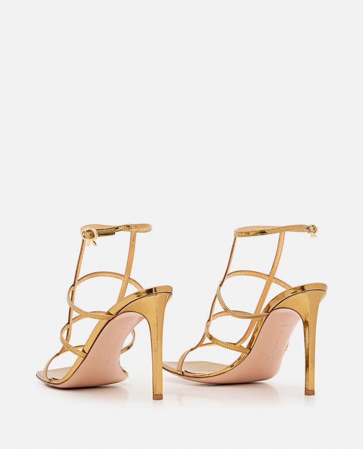 Gianvito Rossi - LETAL LEATHER HEEL SANDALS_3