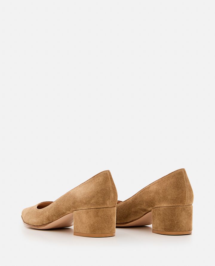 Gianvito Rossi - 45MM SUEDE PIPER PUMP_3