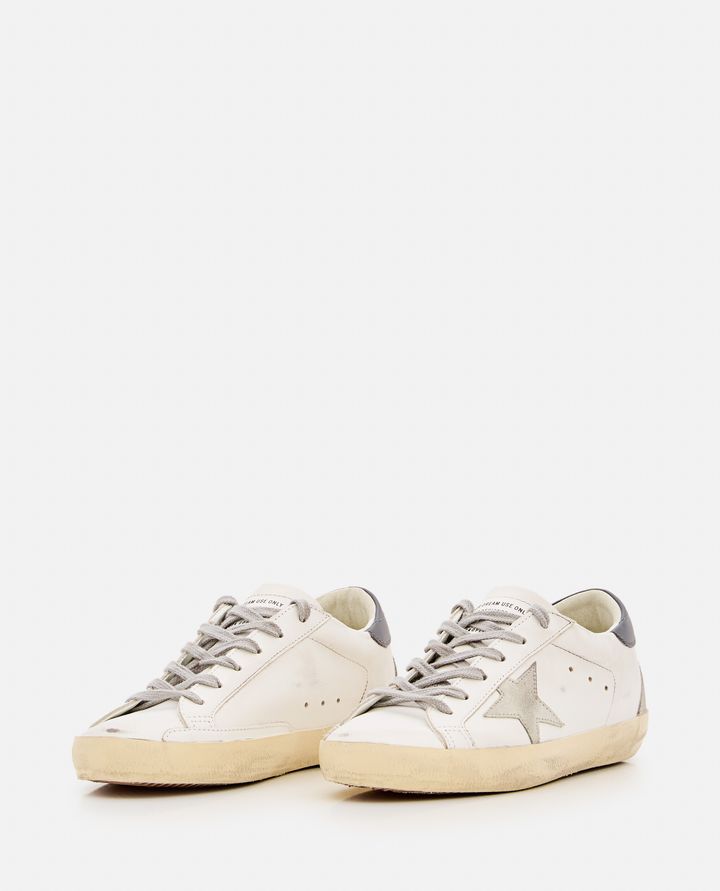 Golden Goose - SUPER STAR LEATHER SNEAKERS_3