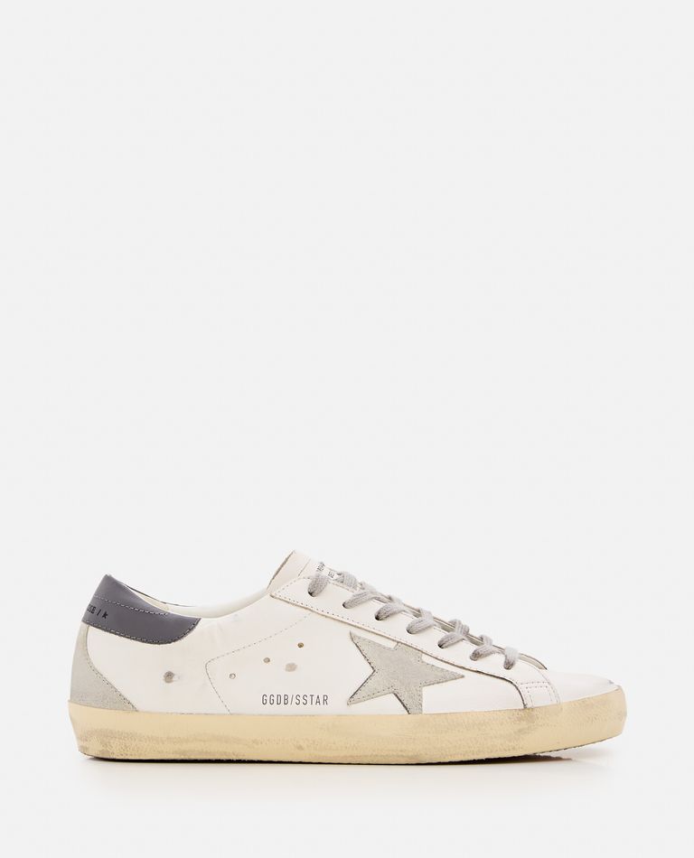 Golden Goose Multicolor Leather Super-star Classic Sneakers In White