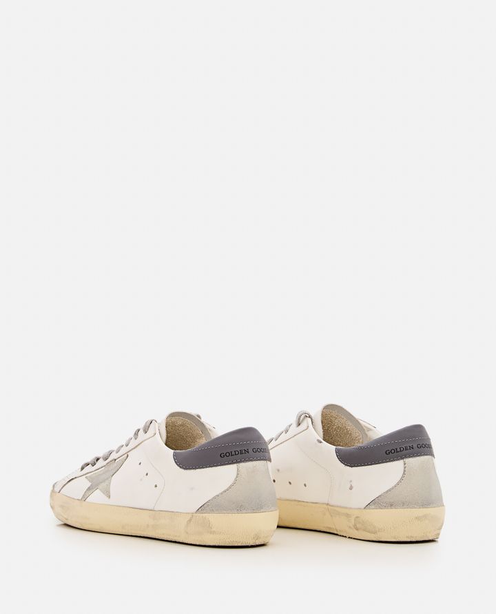 Golden Goose - SUPER STAR LEATHER SNEAKERS_3