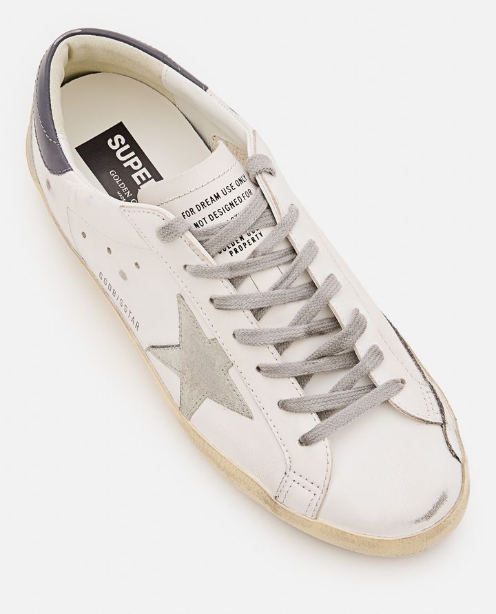 Golden Goose - SUPER STAR LEATHER SNEAKERS_4