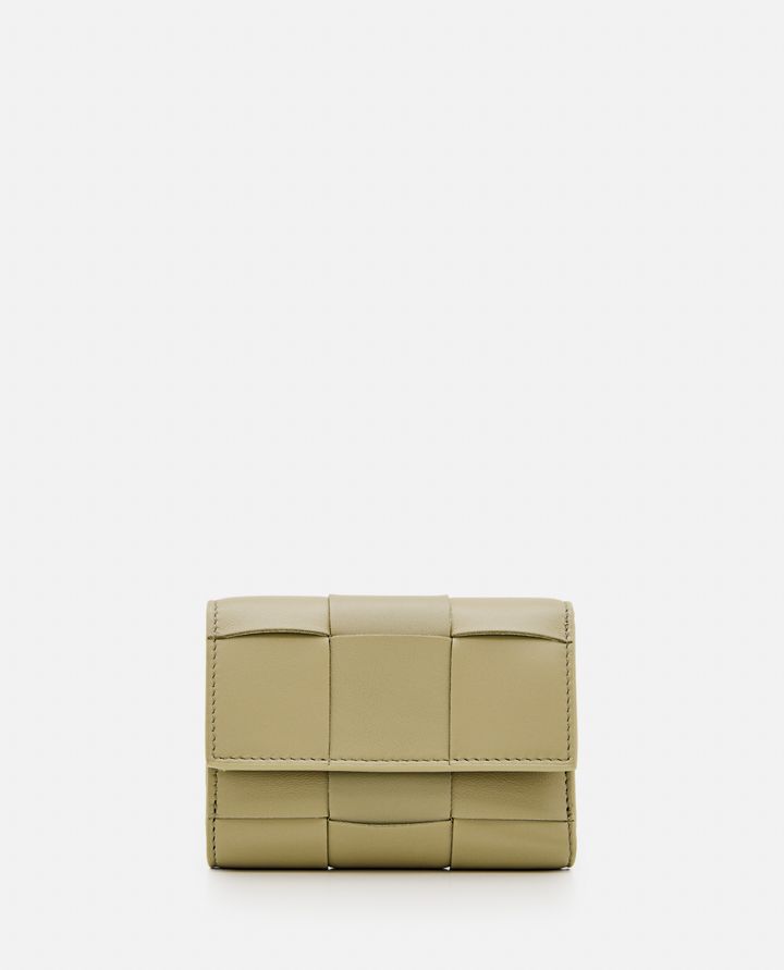 Bottega Veneta - TRI-FOLD LEATHER WALLET_1