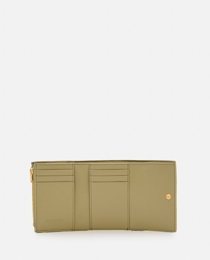 Bottega Veneta - TRI-FOLD LEATHER WALLET_4