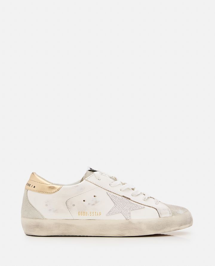 Golden Goose - SUPER STAR LEATHER SNEAKERS_1