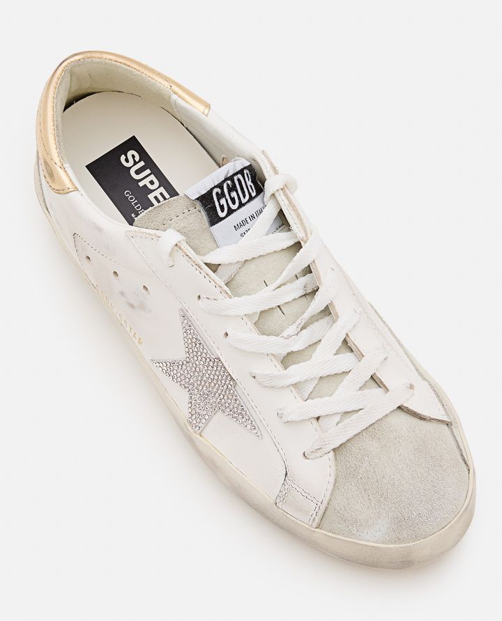 Golden Goose - SUPER STAR LEATHER SNEAKERS_4