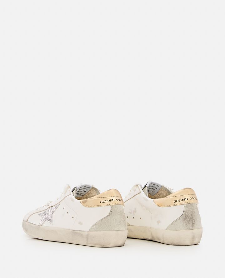 Golden Goose - SUPER STAR LEATHER SNEAKERS_3