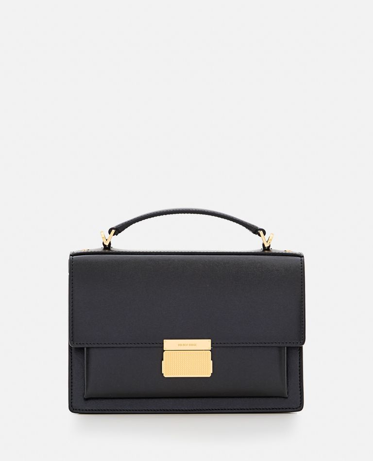 ハンドバッグ Golden Goose HAND BAG (GWA00467A000565 90100) Venezia Bag in butter-colored boarded leather with gold details