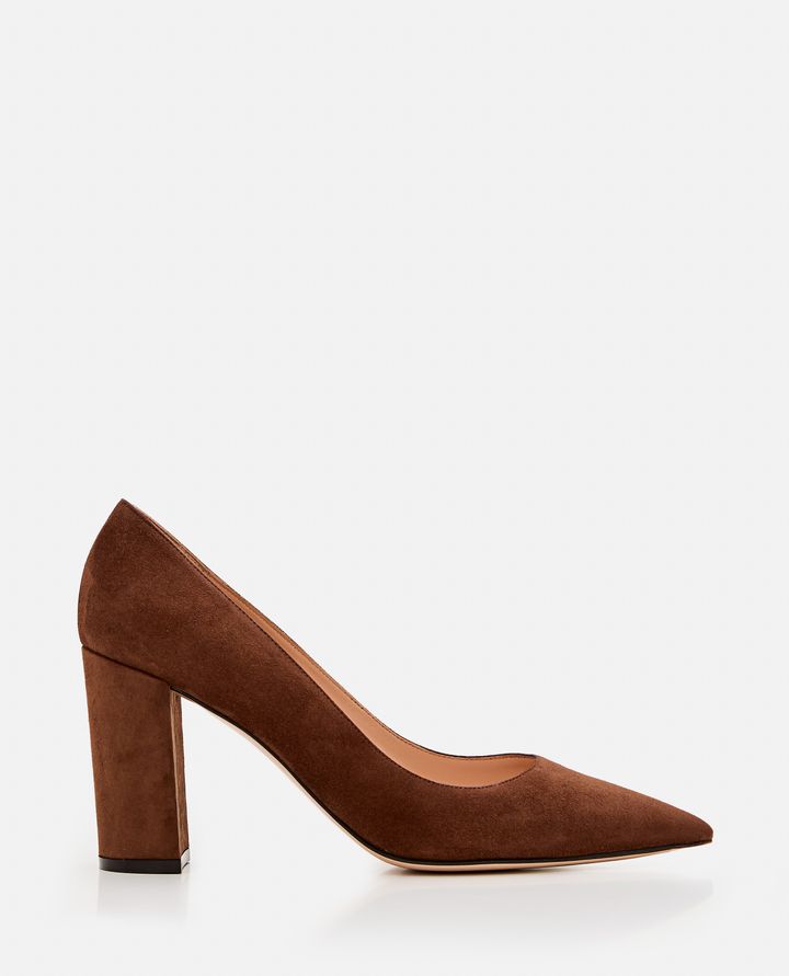 Gianvito Rossi - 85MM SUEDE PIPER PUMP_1