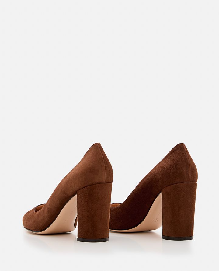 Gianvito Rossi - 85MM SUEDE PIPER PUMP_3