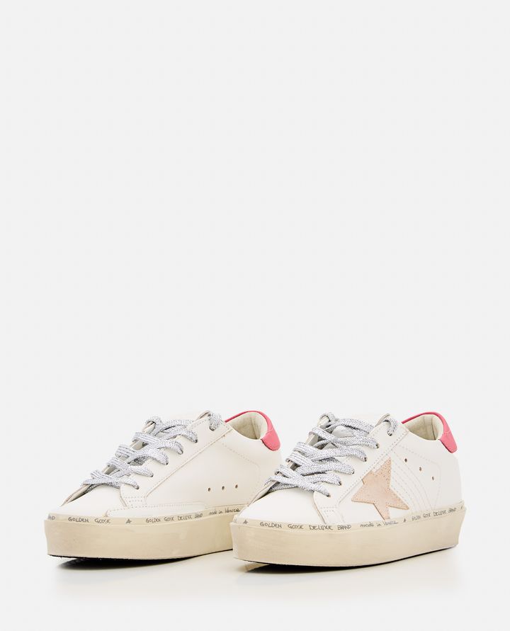 Golden Goose - HI STAR LEATHER SNEAKERS_2