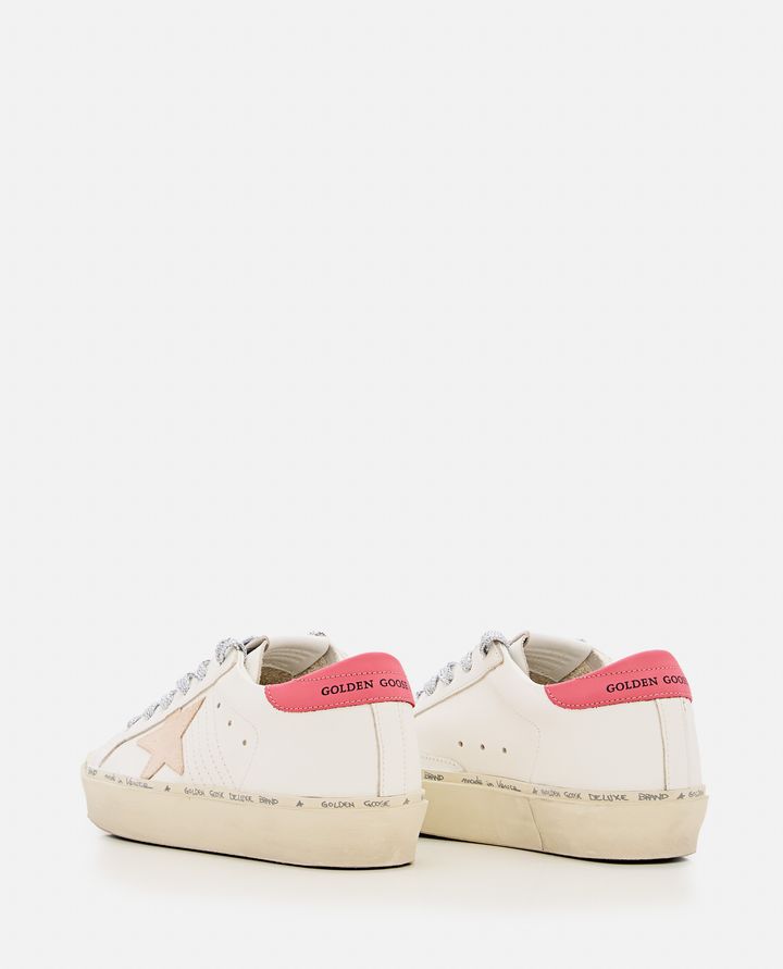 Golden Goose - HI STAR LEATHER SNEAKERS_3