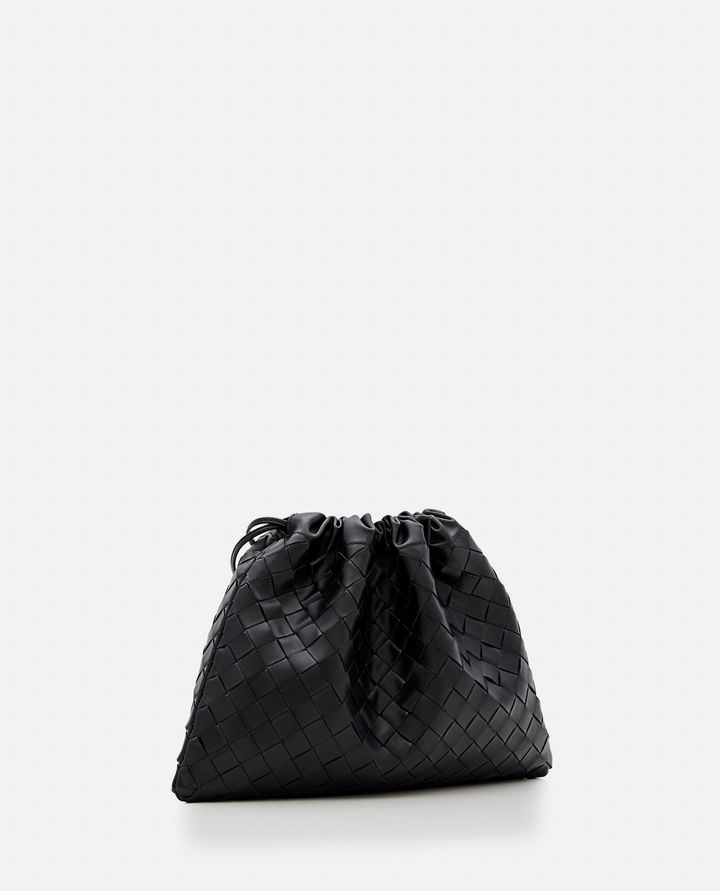 Bottega Veneta - POCHETTE MEDIA INTRECCIATA CON COULISSE_2