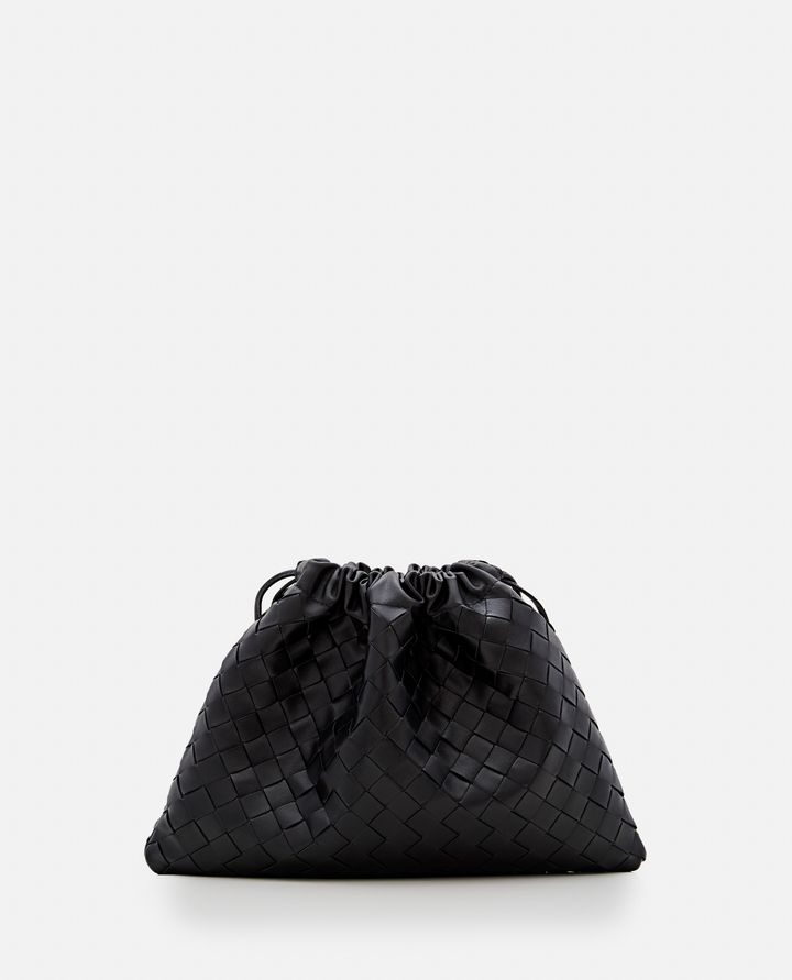 Bottega Veneta - POCHETTE MEDIA INTRECCIATA CON COULISSE_4